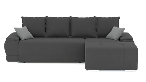 Диван-кровать угловой Нордвикс Мини, велюр