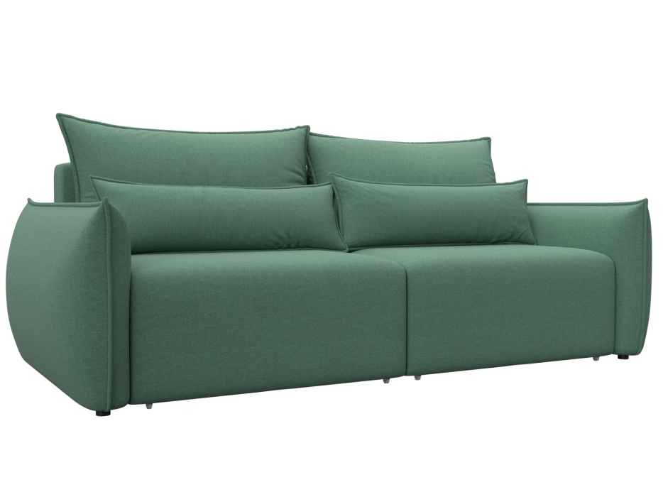 Диваны еврокнижки, Диван прямой Лига-051 НПБ, рогожка Амур