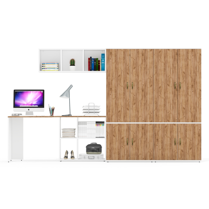 Домашние кабинеты, Мебель модульная в детскую вашего ребёнка Лидер-8 № 55