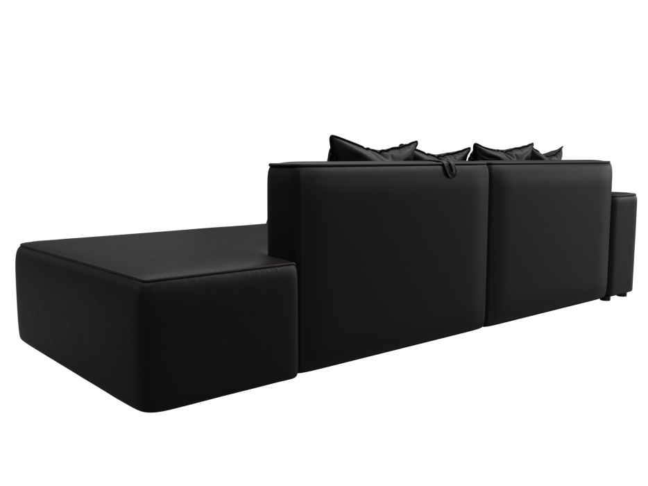 Диваны угловые в гостиную, Диван угловой Лига-079 угол левый, экокожа GRIFON