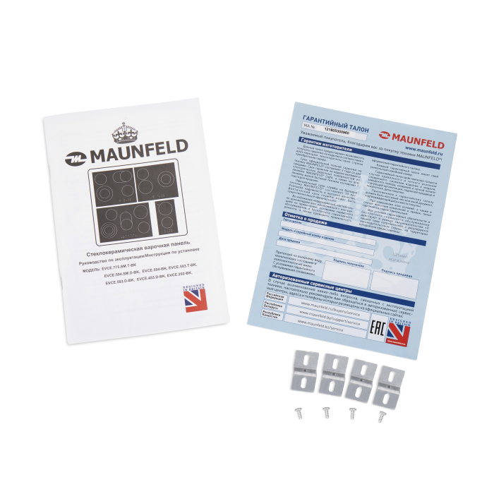 Встраиваемые варочные панели, Электрическая панель MAUNFELD EVCE.594.SM.D