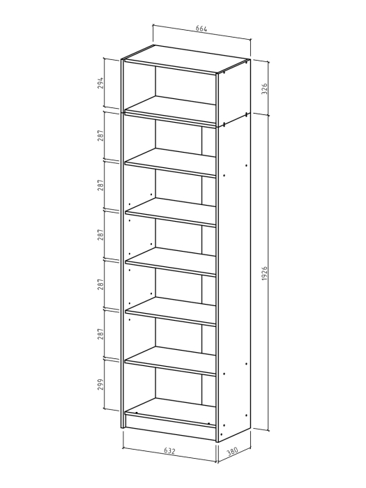 Для одежды, Шкаф Август-5 с антресолью