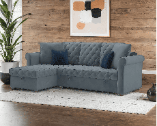 Диваны угловые в гостиную, Диван угловой Берлин (Велюр)