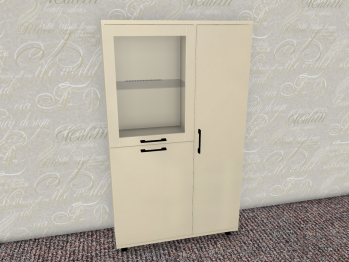 Модульная система Грейс Шкаф ШК-5084  Серый Кашемир