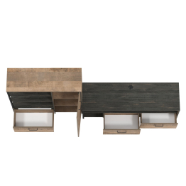 Тумба под ТВ c комодом с дверкой Трувор