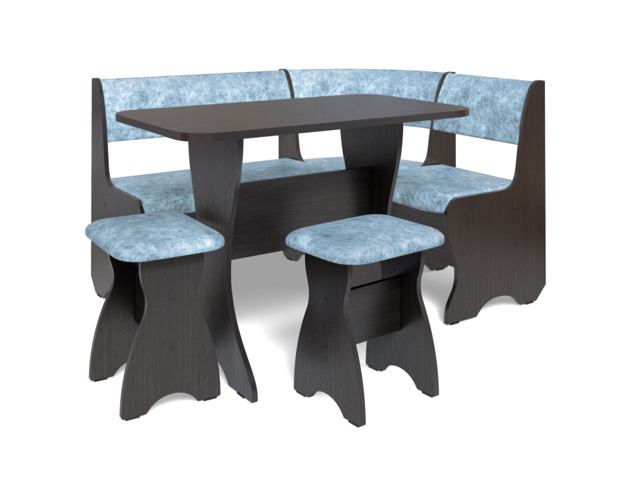 Кухонные уголки, Кухонный уголок Тюльпан Велюр №1