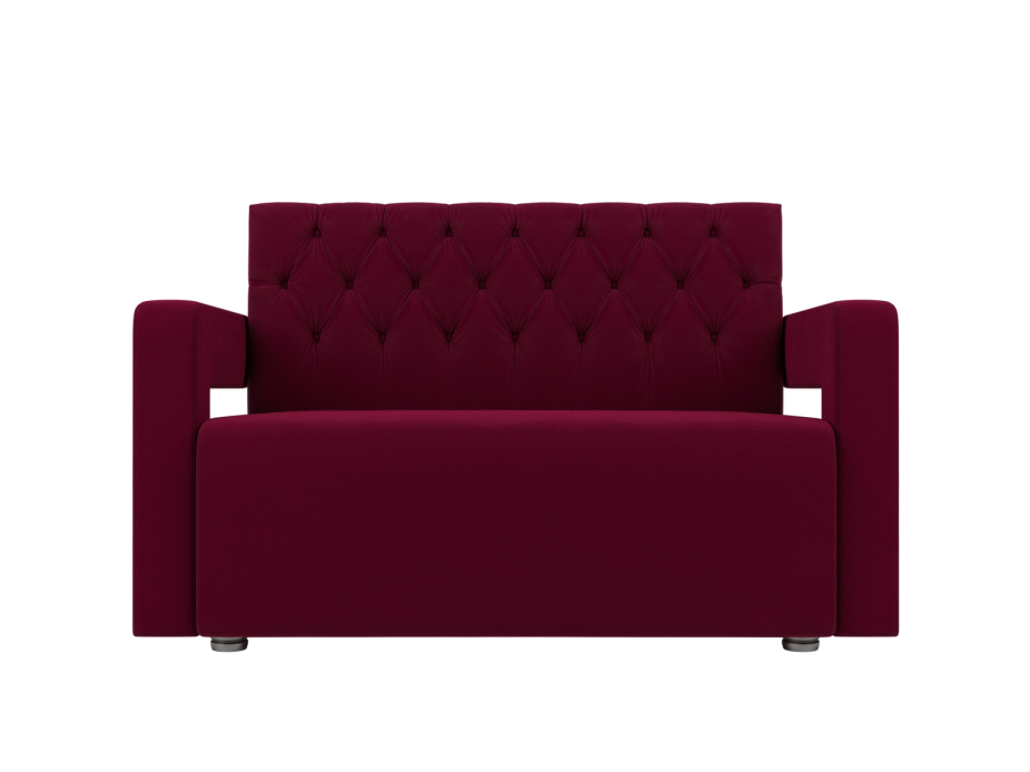 Дизайнерские диваны для гостиной, Прямой диван Рамос Люкс 2-х местный, микровельвет