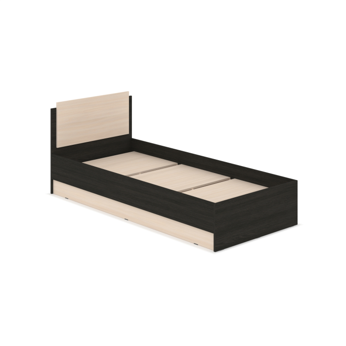 Кровати 90 см, Модульная система Аманда А09 Кровать  90*200