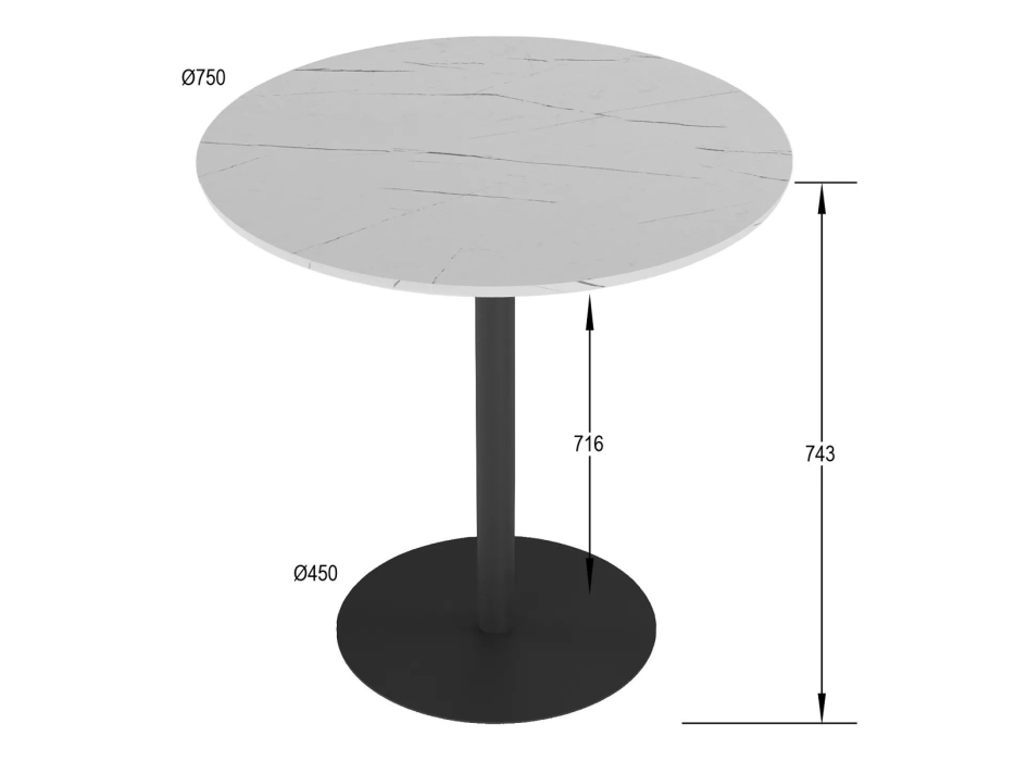 Обеденные столы, Стол обеденный Дейл