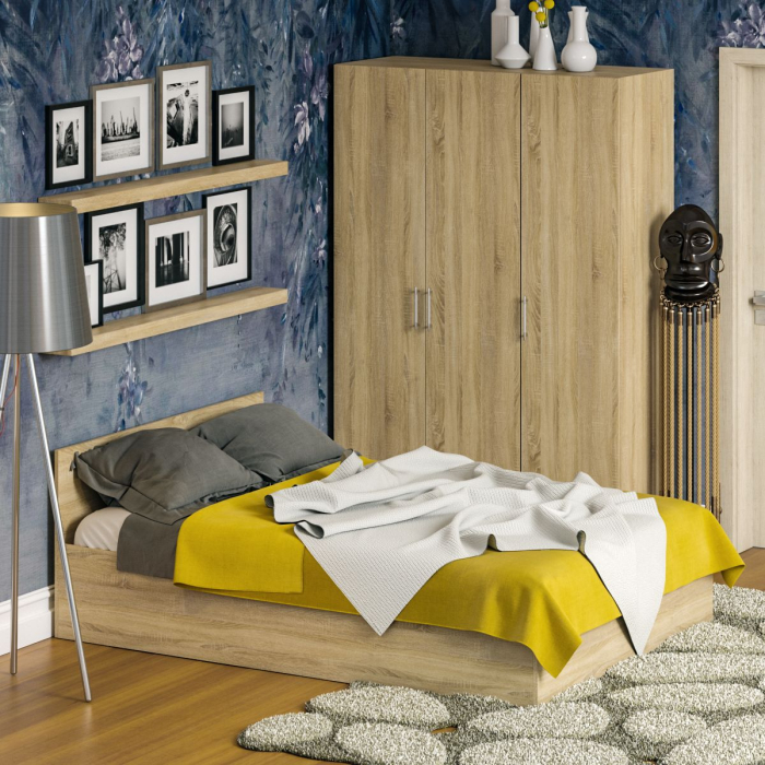 Спальные гарнитуры, Спальный гарнитур № 1 Стандарт с кроватью 1400