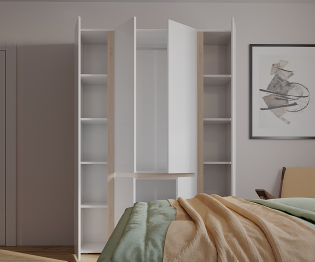 Шкаф распашной Сура 2 - 1200