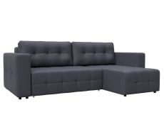 Диваны угловые в гостиную, Диван угловой Лига-075 угол универсальный, экокожа GRIFON