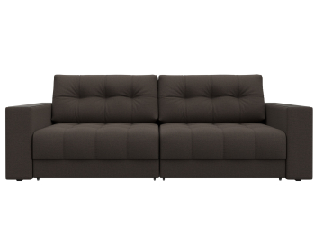 Диван прямой с декором Лига-049 НПБ, рогожка Амур