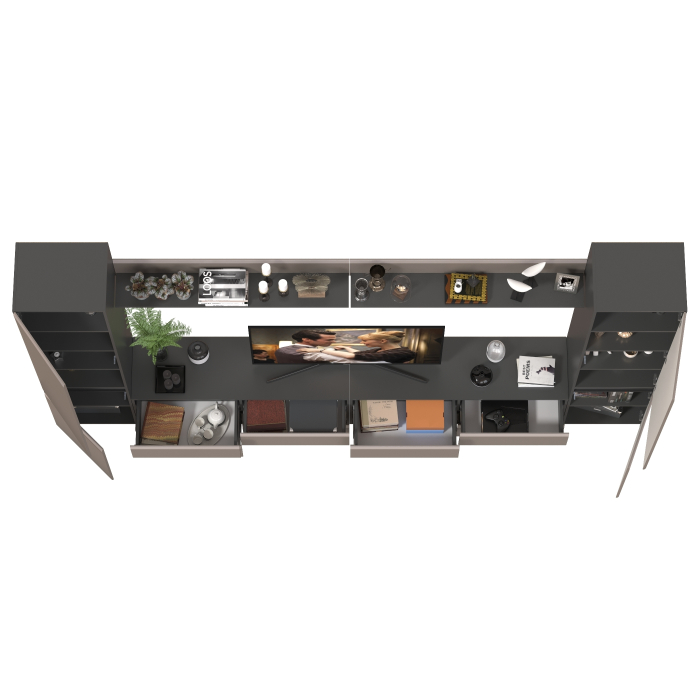 Стенки для гостиной, Корпусная мебель в гостиную Сидней № 101