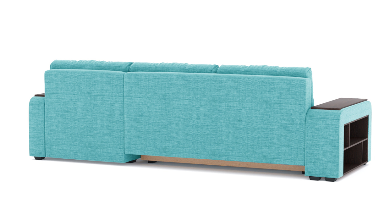 Диваны еврокнижки, Диван-кровать угловой Милан ПБ еврокнижка, рогожка