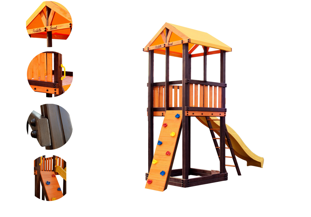 Детские спортивные комплексы для улицы, Игровой комплекс Perfetto sport «Pitigliano-1» 