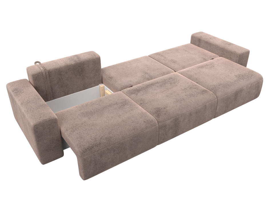 Диваны еврокнижки, Диван прямой Лига-036 НПБ Классик Лонг, велюр TOWER