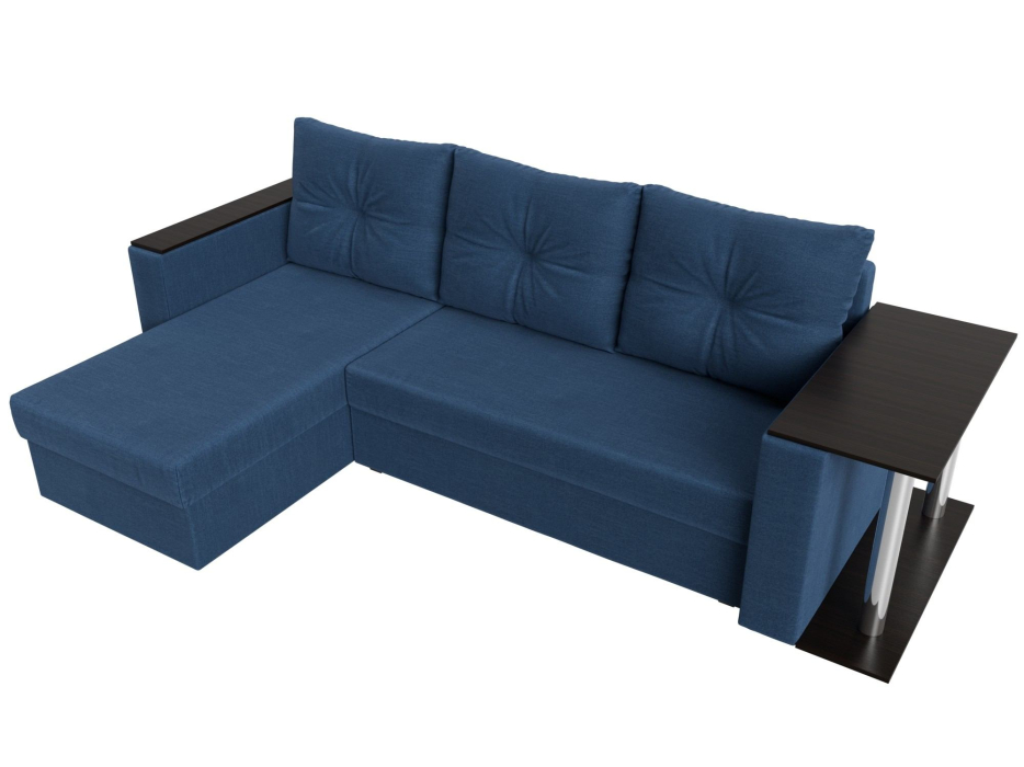 Диваны угловые в гостиную, Угловой диван Атланта левый угол, рогожка Амур