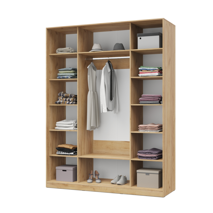 Шкафы-купе 3-х дверные, Шкаф-купе 3-дв  Роланд Р181  (в2360*ш1800*г590)