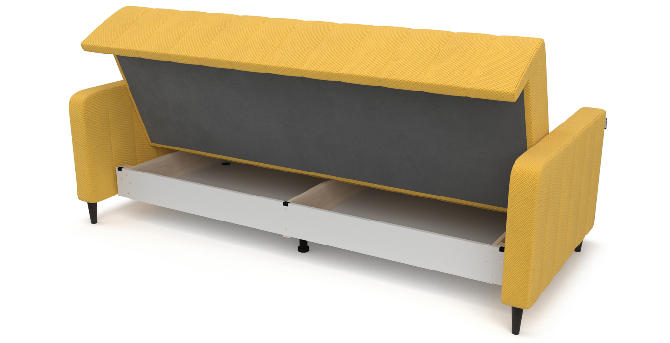 Диваны еврокнижки, Диван-кровать Берген Lux, велюр