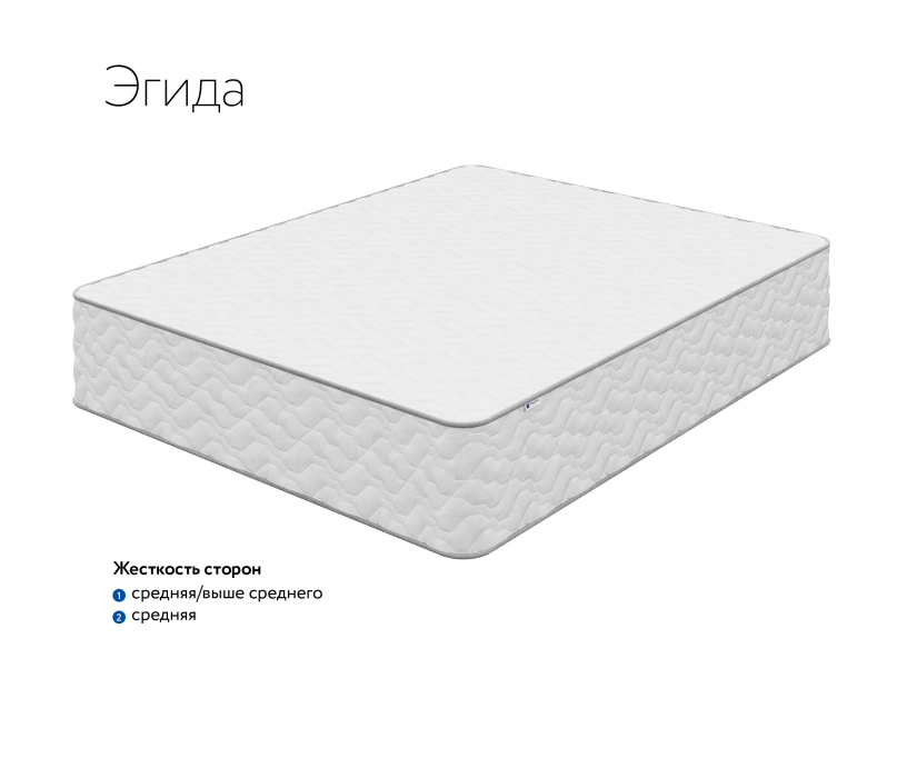 1600 x 2000, Матрас DreamLine Эгида 1600x2000