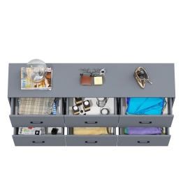 Большой комод с шестью ящиками РВК 127-1704