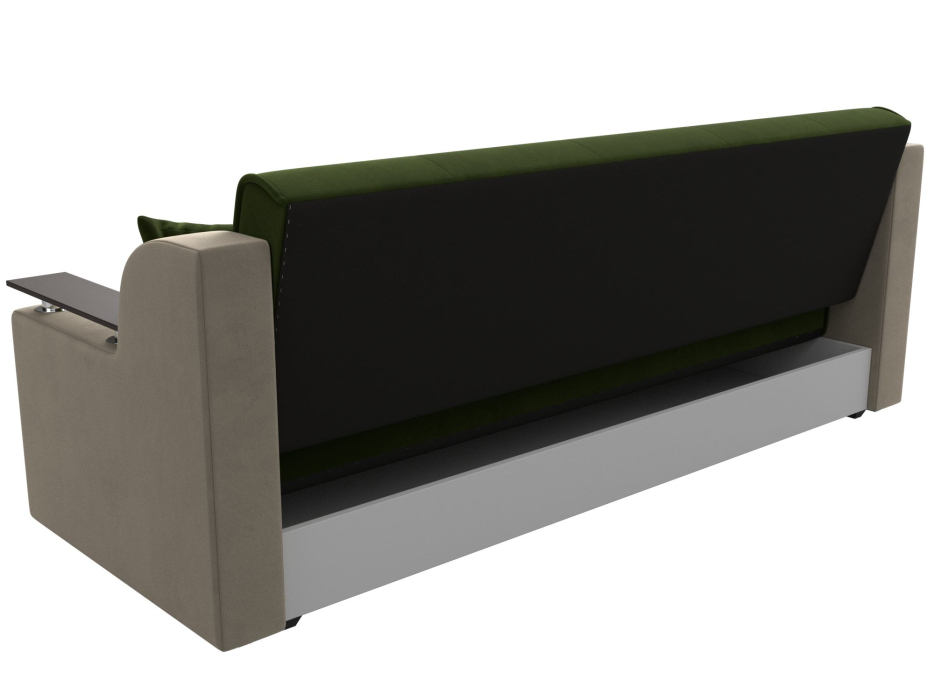 Диваны книжки, Прямой диван книжка Сенатор, микровельвет