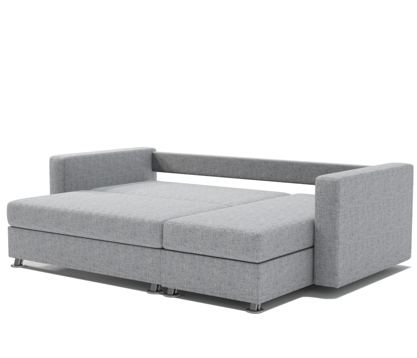 Диваны угловые в гостиную, Угловой диван Ария правый, рогожка