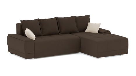 Диван-кровать угловой Нордвикс Мини, велюр