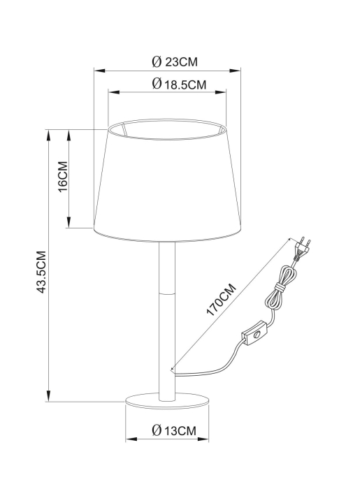 , Настольная лампа CONNOR