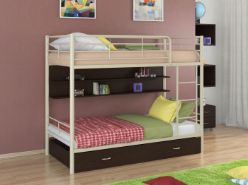 Кровать двухъярусная «Севилья 3ПЯ» (Венге)