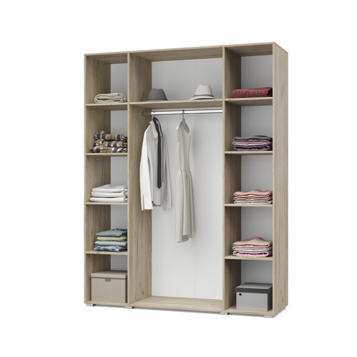 Шкафы распашные, Модульная система Ева Е41 Шкаф