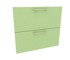 Фасады, Анна фасад для стола 2 ящ 80х71 см