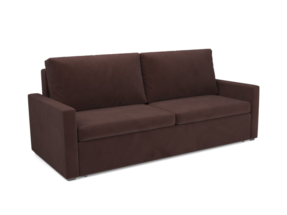 Диваны еврокнижки, Диван прямой еврокнижка Поло (Велюр)