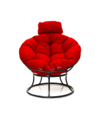 Кресла, Кресло ПАПАСАН мини без ротанга чёрное