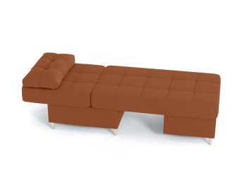 Диван-кровать еврокнижка трасформер  Уно 2, велюр