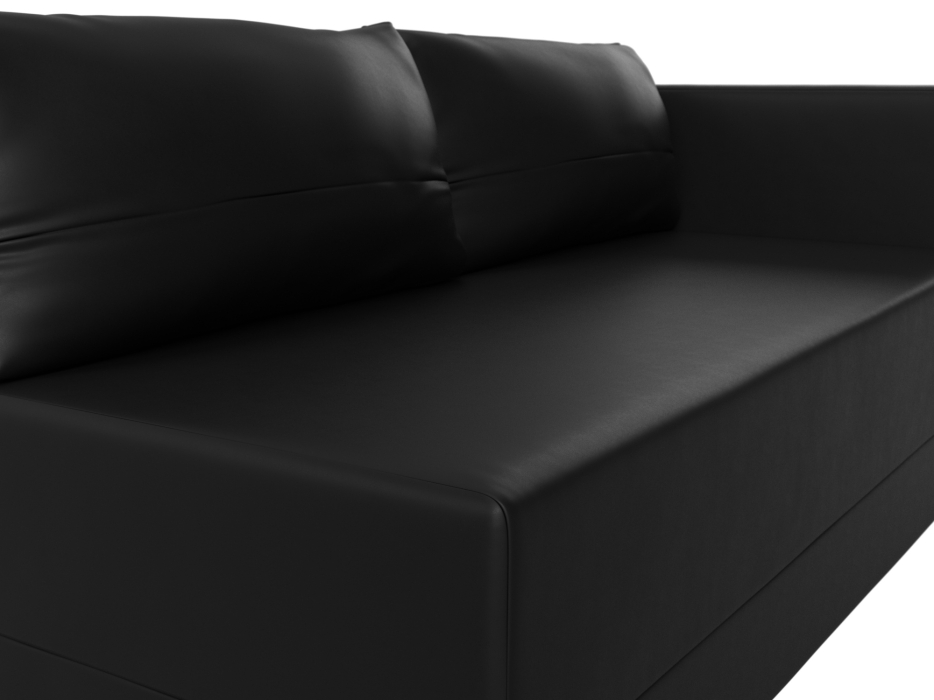 Кушетка диван, Кушетка Никас правая, экокожа