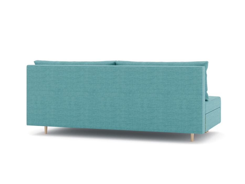 Диваны еврокнижки, Диван-кровать Милли без подлокотников, рогожка