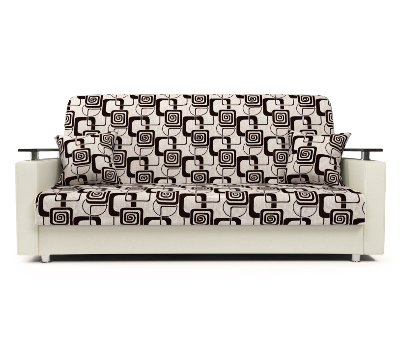 Диваны с ящиком для белья, Диван-книжка Мелодия ДП №2 120, шенилл/ экокожа