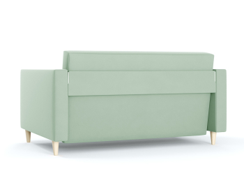 Диван-кровать еврокнижка Квадро, велюр