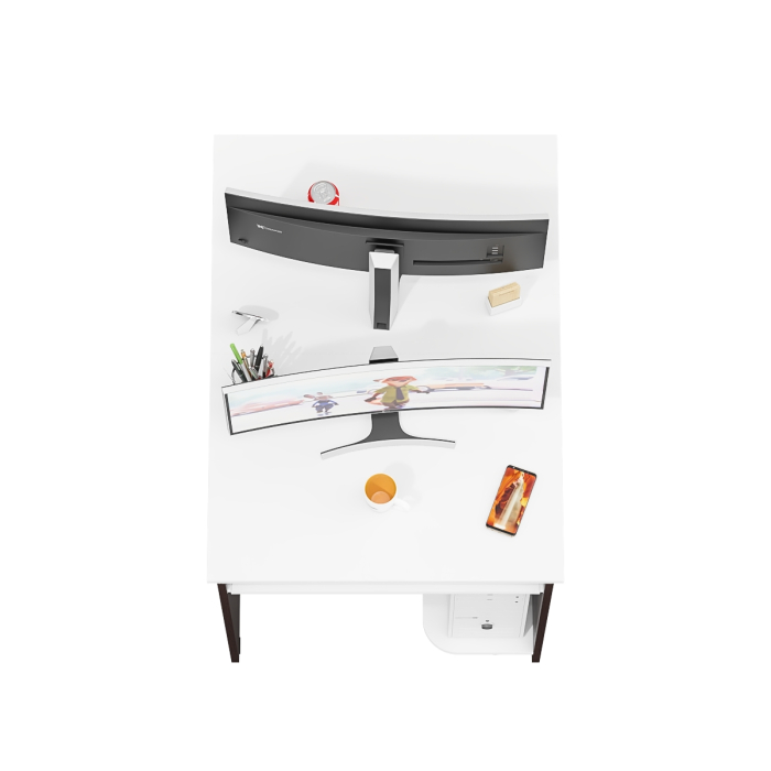 Прямые компьютерные столы, Два стола компьютерных Мебельный двор СК 11-1