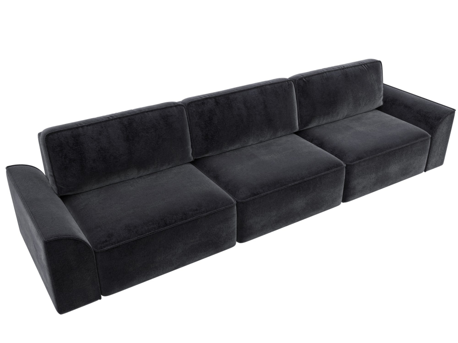 Диваны еврокнижки, Диван прямой Лига-048 НПБ Лонг, велюр TOWER