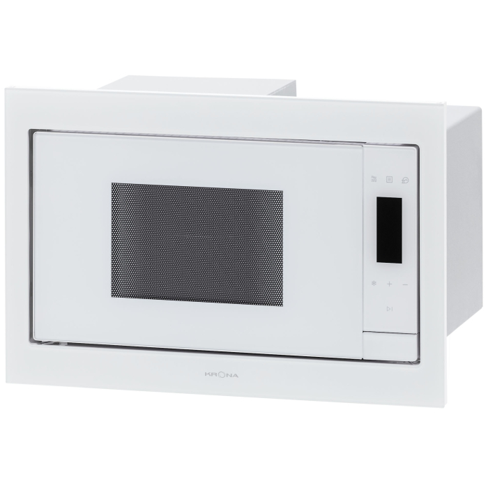 Встраиваемые микроволновые печи, Встраиваемая микроволновая печь KRONA ESSEN 60 WH DOTS
