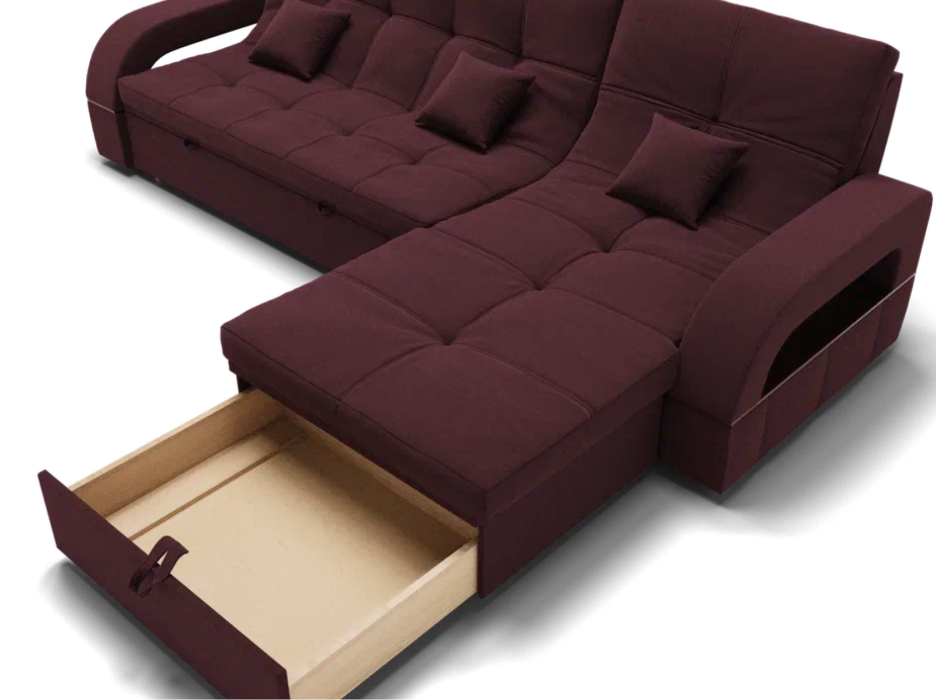 Диваны модульные угловые, Модульный диван Майами-2,микровелюр,антивандальная ткань,венеция