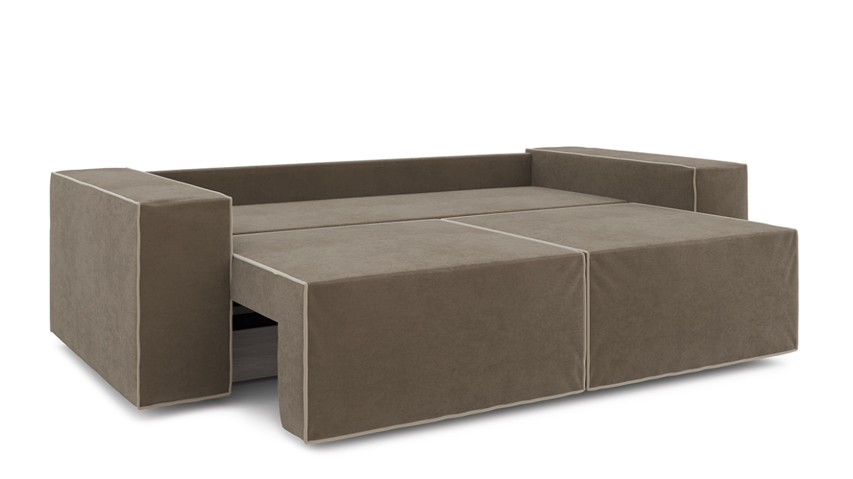 Большие диваны, Стенли Premium Диван прямой. Велюр Beauty.