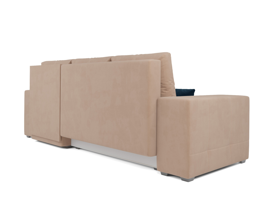 Диваны угловые в гостиную, Диван угловой Монреаль Правый угол (Велюр)