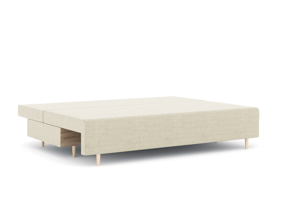 Диваны еврокнижки, Диван-кровать еврокнижка Смайл без подлокотников, рогожка Люкс