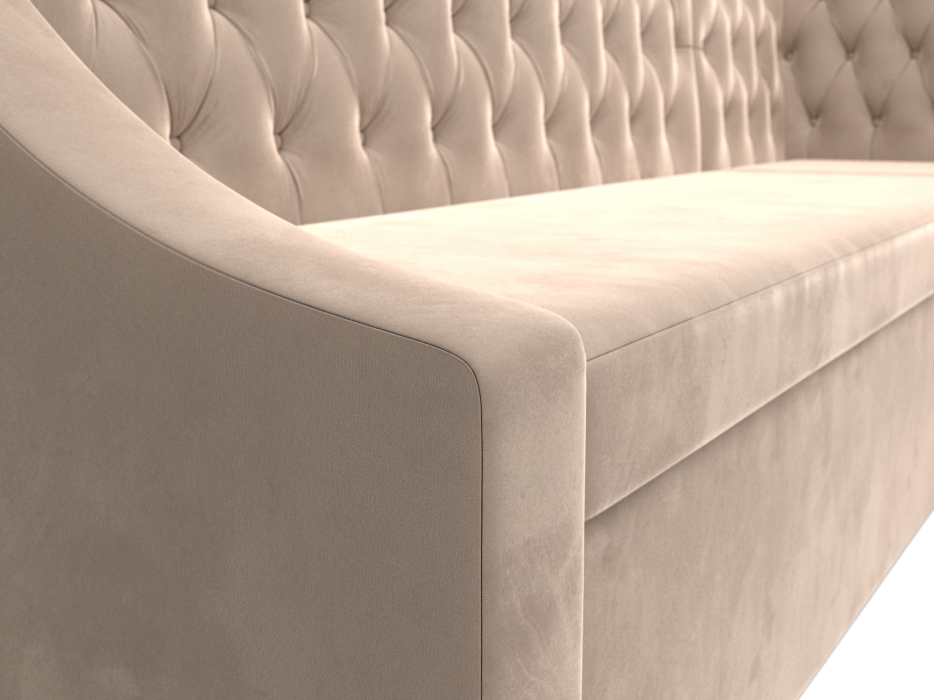 Диваны угловые кухонные, Кухонный угловой диван Мерлин правый угол велюр