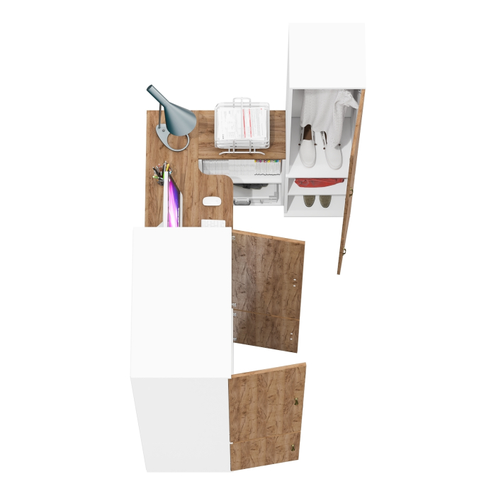 Домашние кабинеты, Модульная мебель в офис Лидер-8 № 25