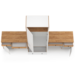 Два письменных стола и шкаф Вуди